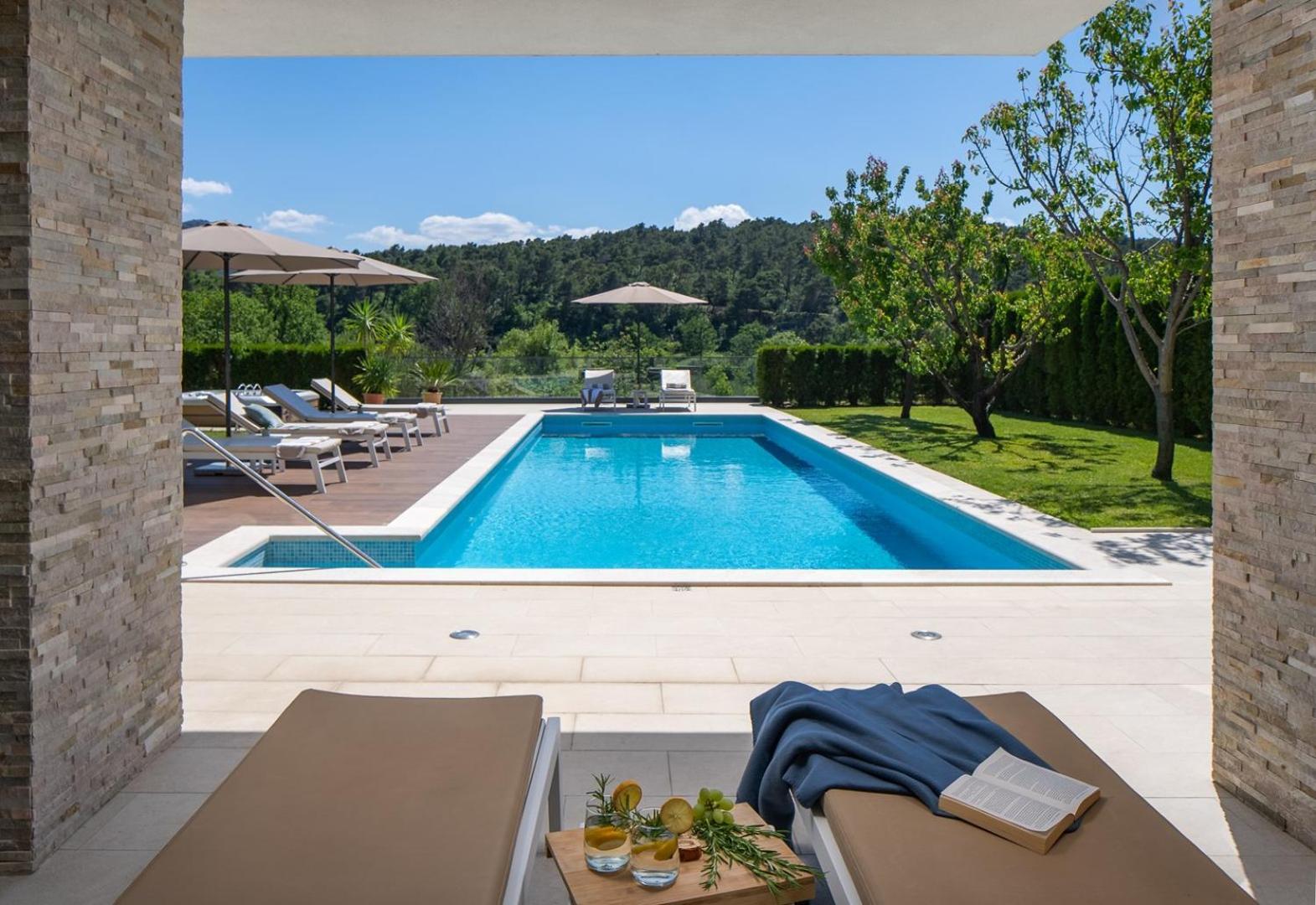 Villa Agava With Heated Pool, Jacuzzi, Sauna, Gym, 4 En-Suite Bedrooms Гата Экстерьер фото