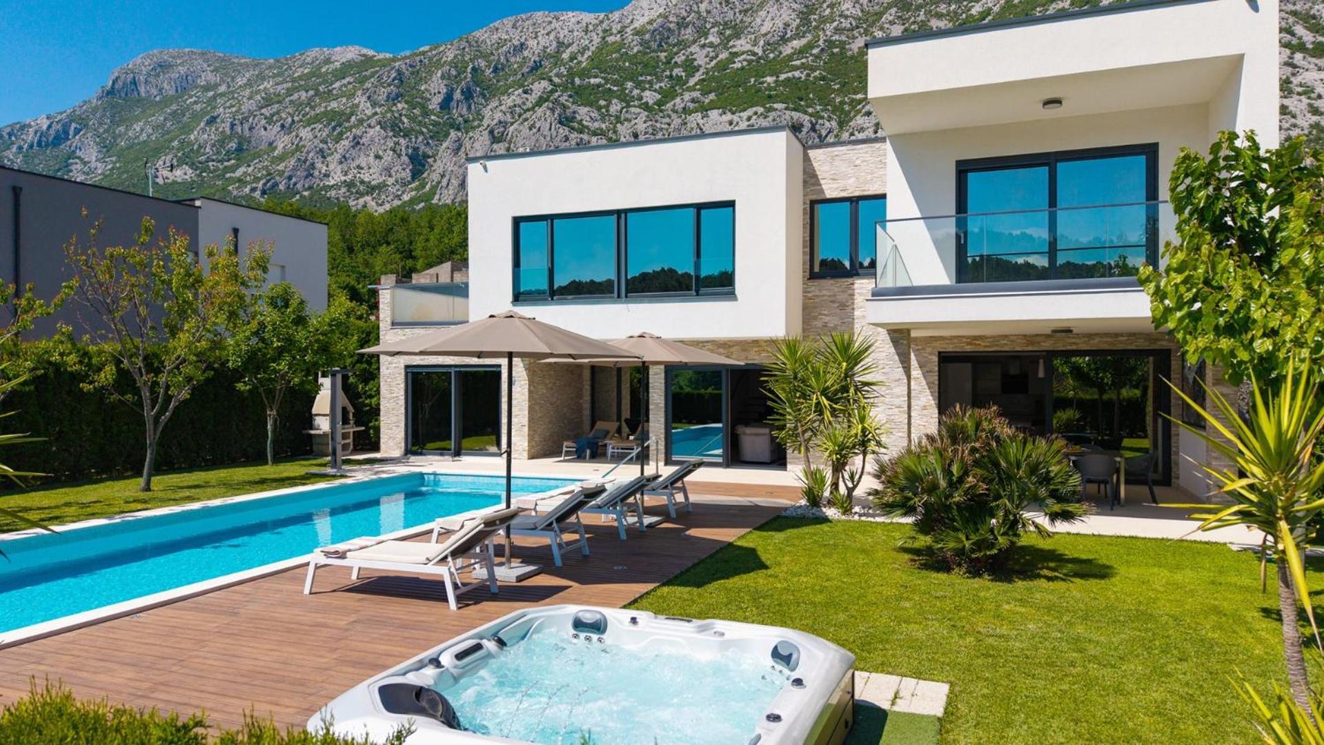 Villa Agava With Heated Pool, Jacuzzi, Sauna, Gym, 4 En-Suite Bedrooms Гата Экстерьер фото